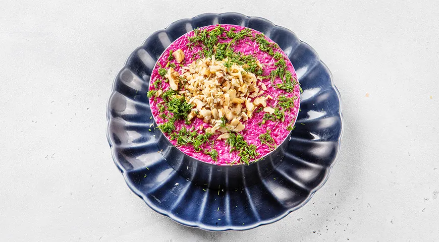 Хрусткі горіхові сети під шубою: покроковий рецепт з фото 10