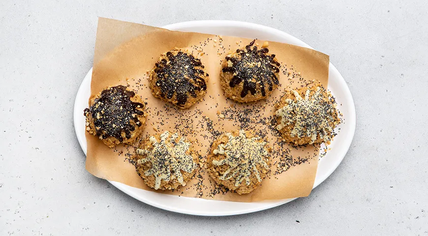 Соковитий десерт "Мурашник" з печива "Рибки": покроковий рецепт з фото 6