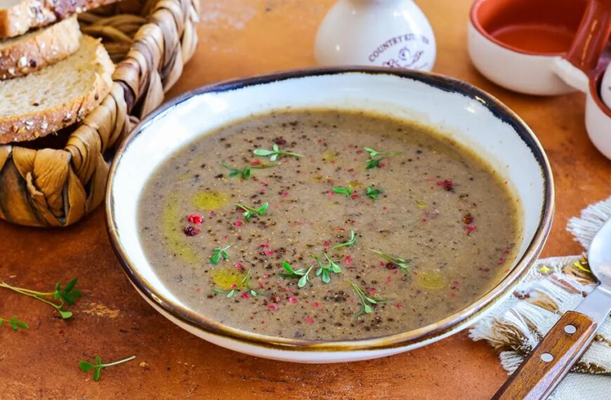 Головна 33 Ароматний крем-суп з білих грибів: покроковий рецепт із фото