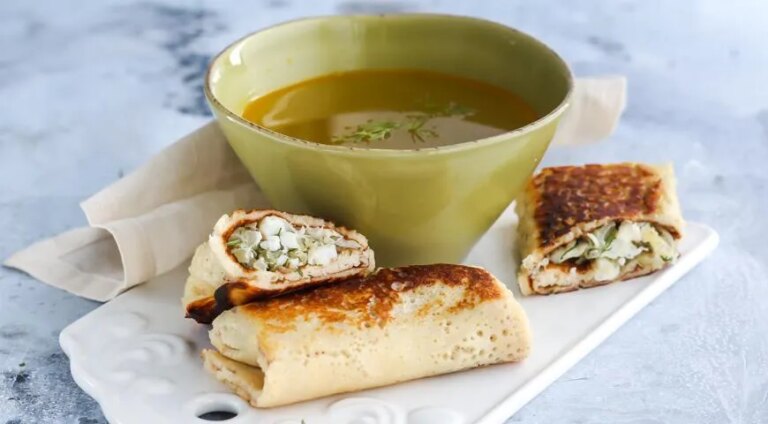 Бульйон з риби з хрусткими млинцями: покроковий рецепт з фото 8