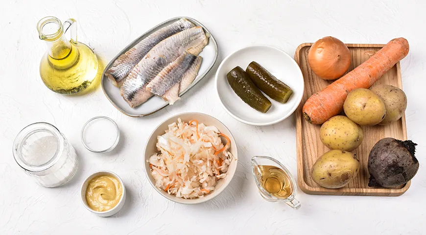 Неймовірний вінегрет із оселедцем: смачна та ситна страва за кілька кроків 2