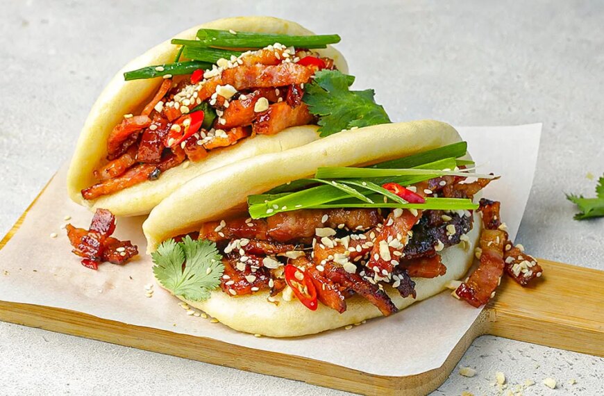 Ніжні паровики Гуа Бао з апетитною грудинкою: покроковий рецепт з фото