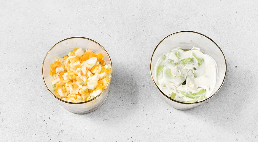 Освіжаючий салат-коктейль з шинкою, огірком та сиром: смак літа в кожній ложці 6