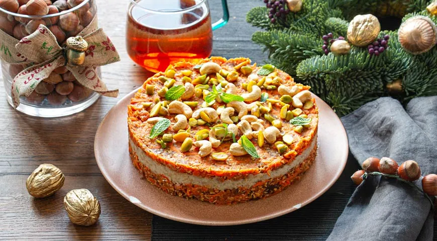 Соковитий морквяний торт: покроковий рецепт із фото. 1