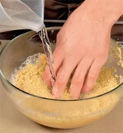 Золотиста пшоняна каша на кокосовому молоці: покроковий рецепт з фото 2