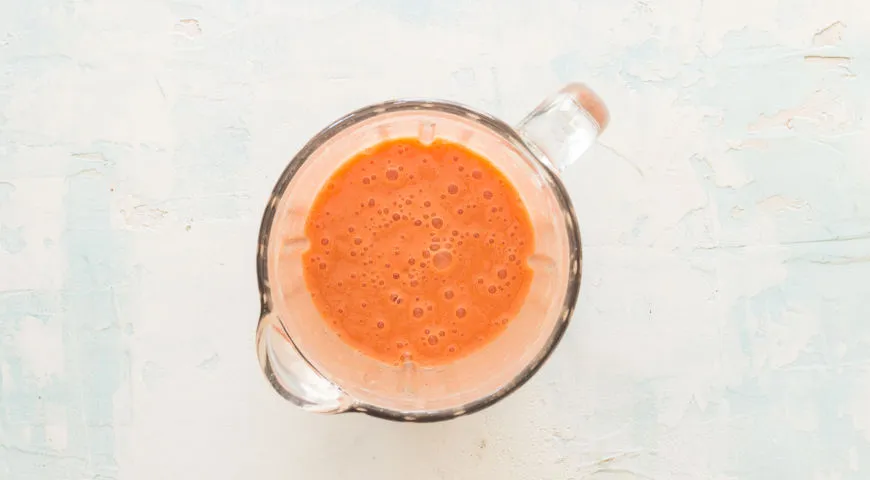 Апетитний бананово-апельсиново-полуничний смузі: легкий рецепт з фото 4