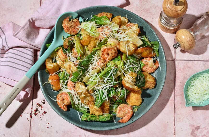 Салат «Цезар» з креветками від Івлєва: покроковий рецепт з фото