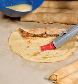 Весняні роли зі свининою та овочами: смачний і легкий рецепт з фото 5