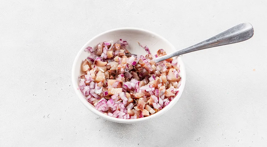 Хрусткі горіхові сети під шубою: покроковий рецепт з фото 6