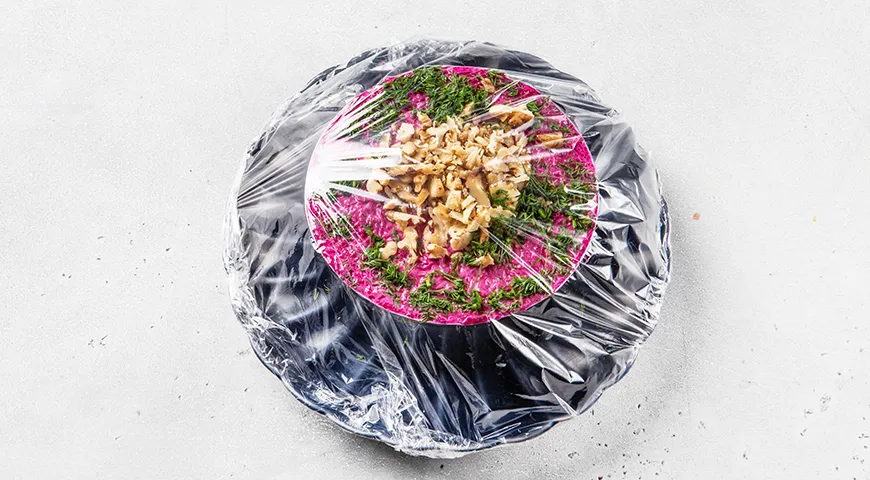 Хрусткі горіхові сети під шубою: покроковий рецепт з фото 11