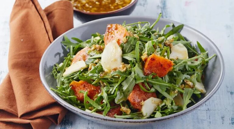 Теплий салат з гарбузом та грушами: ніжність осені з фото-інструкцією 59