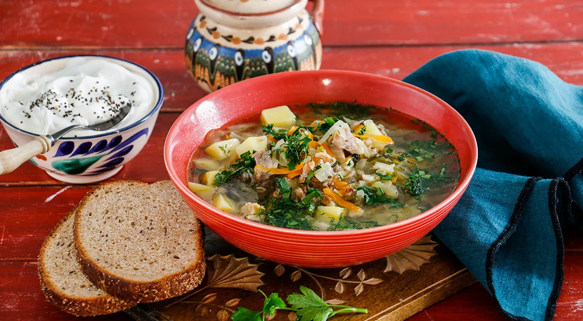 Согревающий суп из курицы с гречкой: пошаговый рецепт с фото 1 Согревающий суп из курицы с гречкой: пошаговый рецепт с фото 1