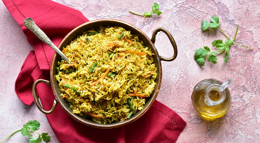 Ароматний овочевий пулао: покроковий рецепт з фото 1