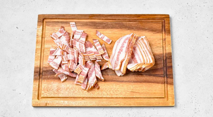 Смажена картопля з беконом та яйцем: покроковий рецепт з фото 2