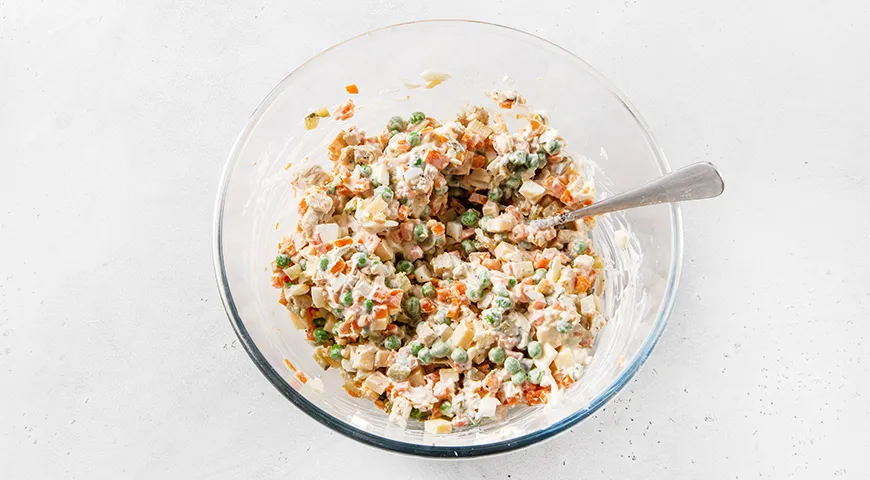 Олів'є з сиром: пікантний смак і легкість у кожній ложці 7