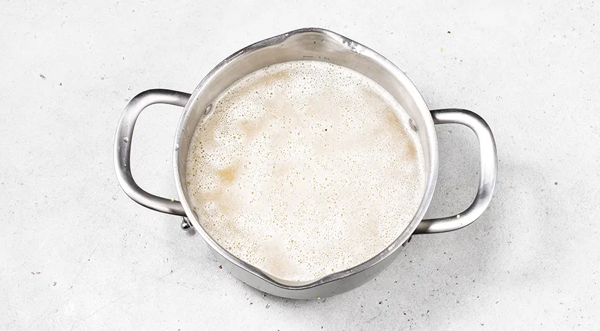 Соковитий пшоняний суп з яєчною павутинкою: покроковий рецепт з фото 5