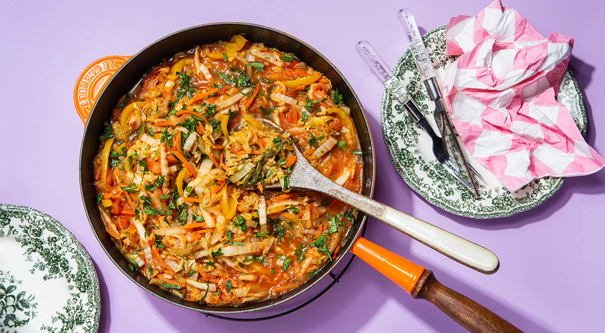 Тушкована пекінська капуста: ніжний рецепт з фотографіями для легкого обіду 1