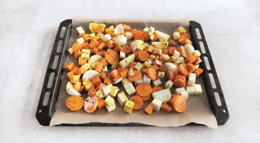 Ніжний крем-суп з солодкої картоплі та сочевиці: покроковий рецепт з фото 2 Ніжний крем-суп з солодкої картоплі та сочевиці: покроковий рецепт з фото 2