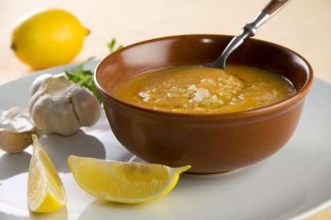 Сочевичне юшка з часником 1 Сочевичне юшка з часником