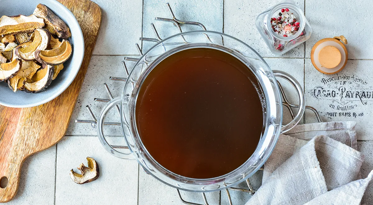 Ідеальний грибний бульйон: покроковий рецепт з фото (лише 17 ккал) 1