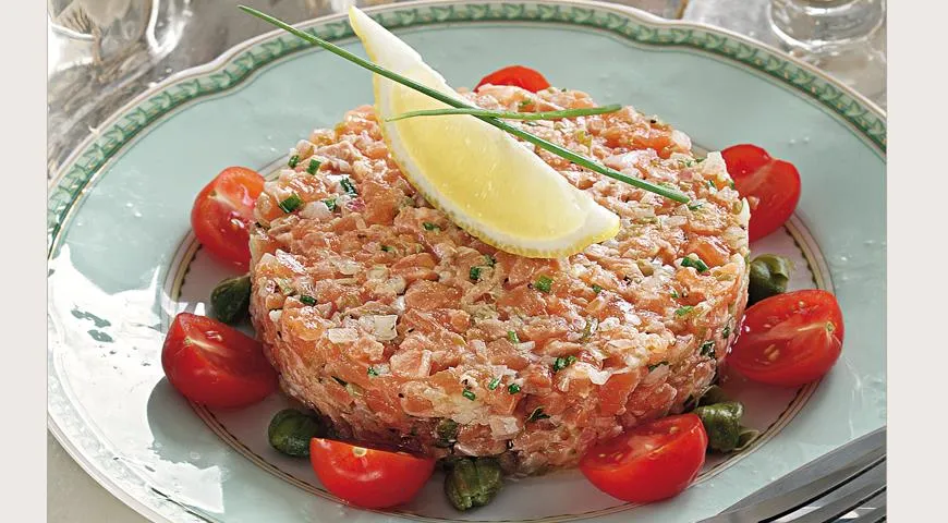 Тартар зі свіжої риби: Покроковий рецепт із фото та калорійністю 309 ккал 1