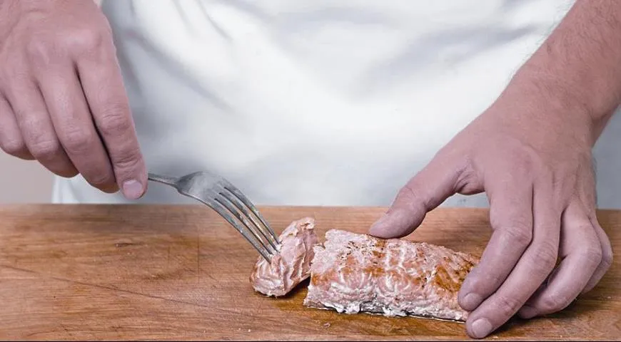 Ароматний рис у зеленому чаї з лососем: покроковий рецепт з фото 4