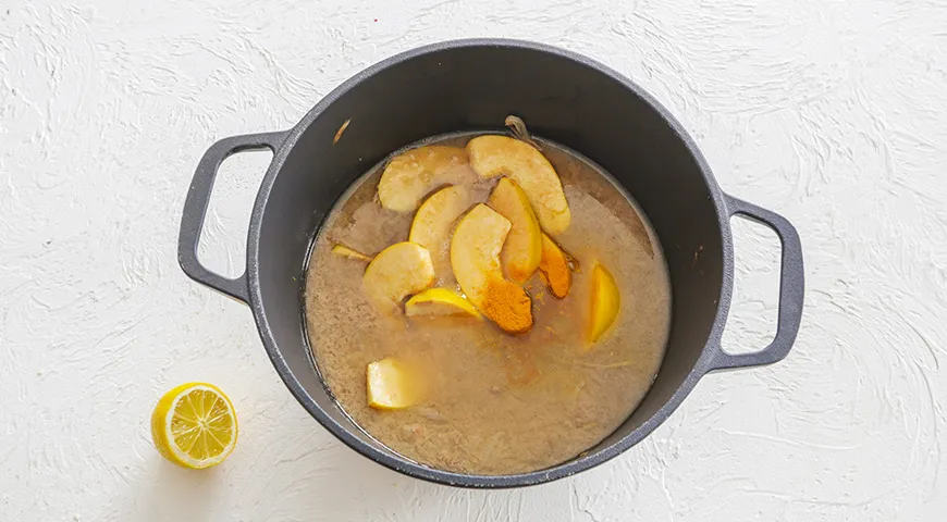 Ароматний перський плов з айвою: покроковий рецепт з фото 5