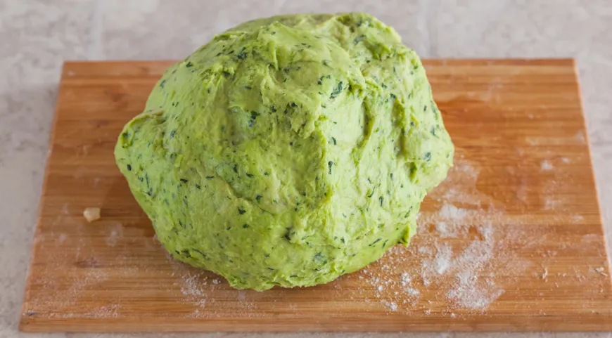 Зелені тальятелле з фрикадельками: Покроковий рецепт з фото 4