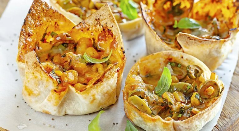 Хрусткі корзиночки з тортильї з солодкою кукурудзою: легкий рецепт на 214 ккал 61