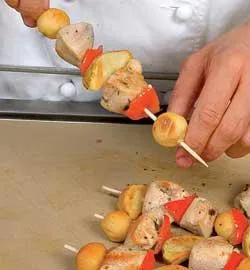 Картопляні шашлички з куркою: Покроковий рецепт для легкого обіду 7