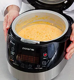 Золотиста гарбузова каша з пшона в мультиварці: солодкий сніданок для всієї родини 6