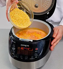 Золотиста гарбузова каша з пшона в мультиварці: солодкий сніданок для всієї родини 5