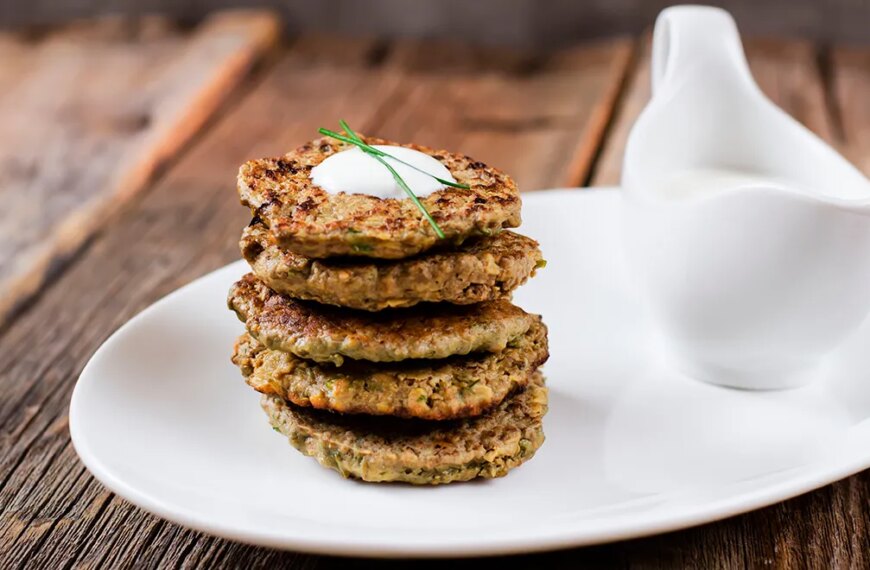 Ароматні печінкові оладки з рисом: покроковий рецепт з фото (295 ккал)