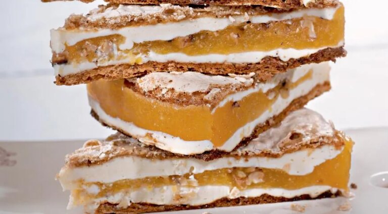 Ніжний чизкейк з абрикосовим желе: покроковий рецепт із фото 50