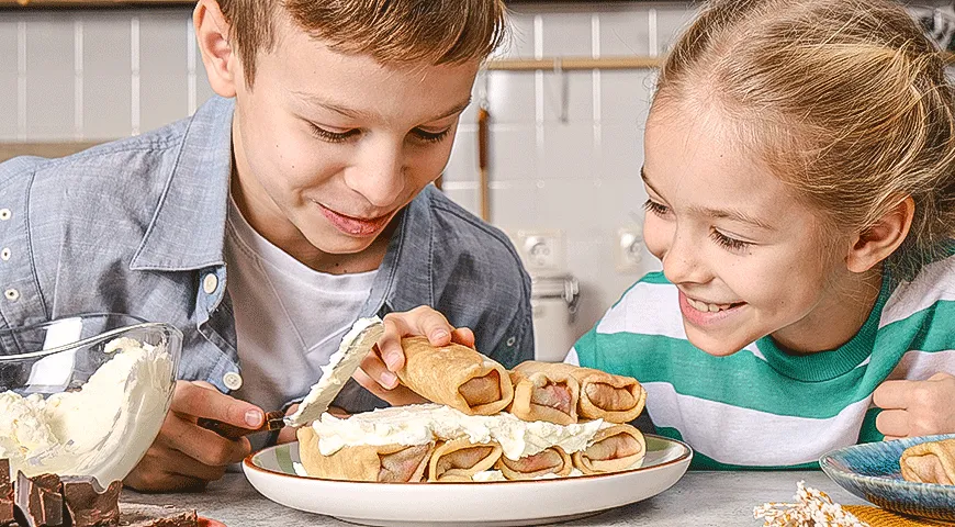 Торт "Монастирська зала" з готових млинців: ніжне задоволення та ніжний сир 4