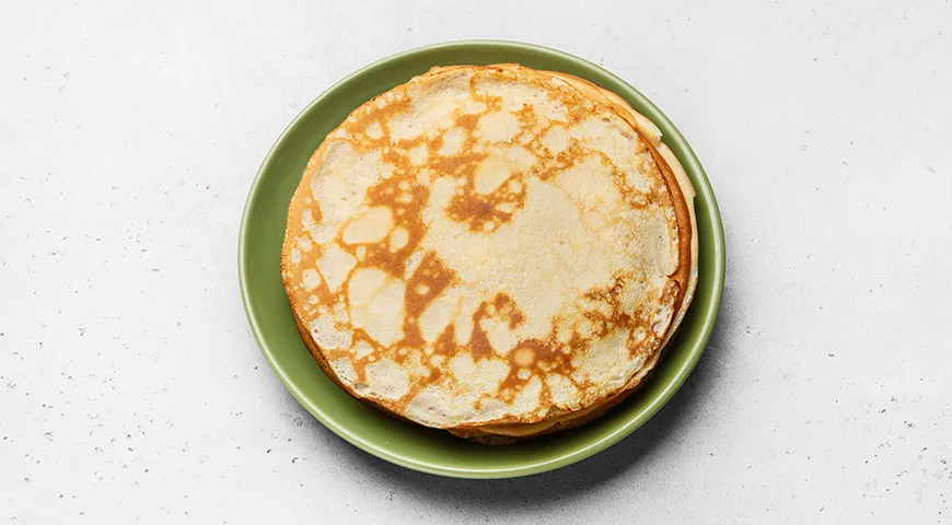 Ніжний млинцевий торт із вершковим сиром: покроковий рецепт з фото 7