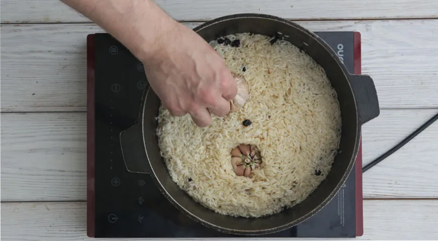 Ароматний узбецький плов у казані: покроковий рецепт з фото 10