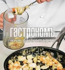 Ніжний рибно-креветковий крем-суп: покроковий рецепт із фото 4