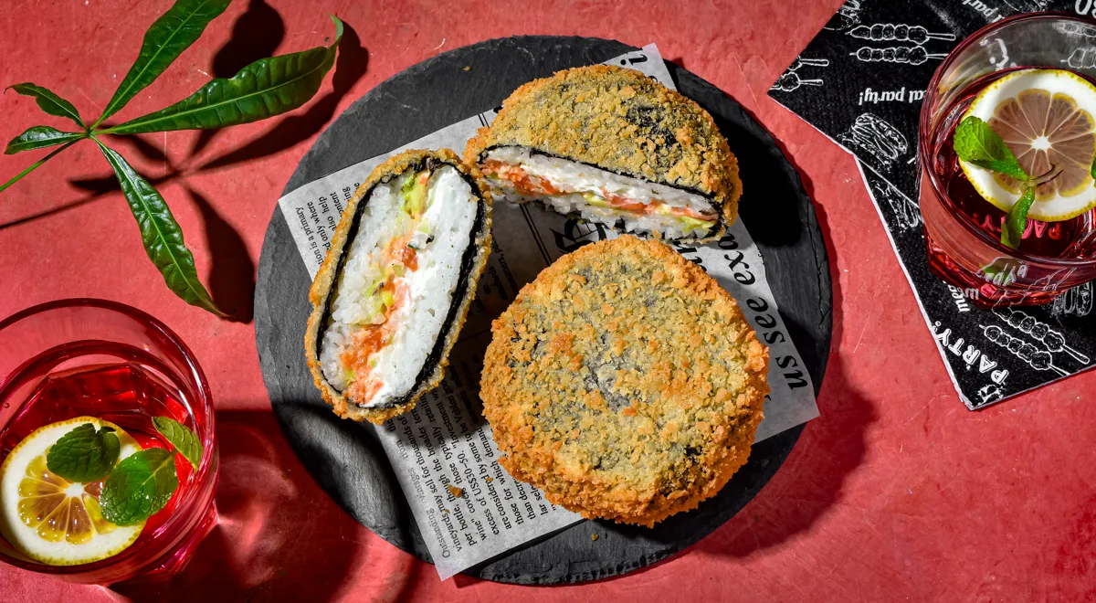 Суші-бургер: ситна та оригінальна страва з фото-інструкцією (3212 ккал) 1