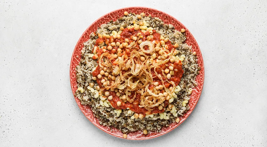 Єгипетський плов "Кошари": покроковий рецепт із фотографіями. 13