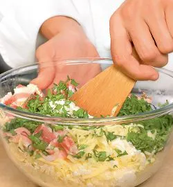 Італійський сирний пиріг: покроковий рецепт із апетитними фото та інформацією про калорійність 5