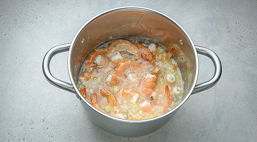 Биск із морепродуктів: Покроковий рецепт із фото. 729 ккал 2