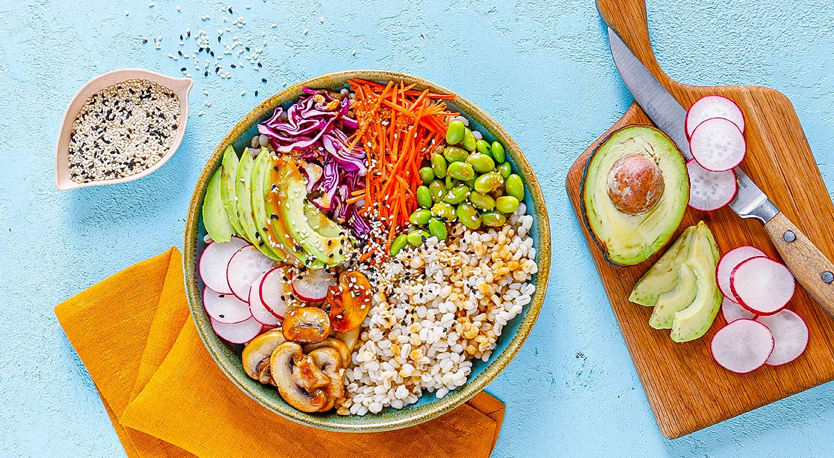 Ситно-корисний боул з перловкою та місо: покроковий рецепт з фото 1