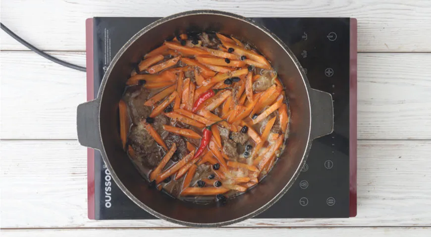 Ароматний узбецький плов у казані: покроковий рецепт з фото 8