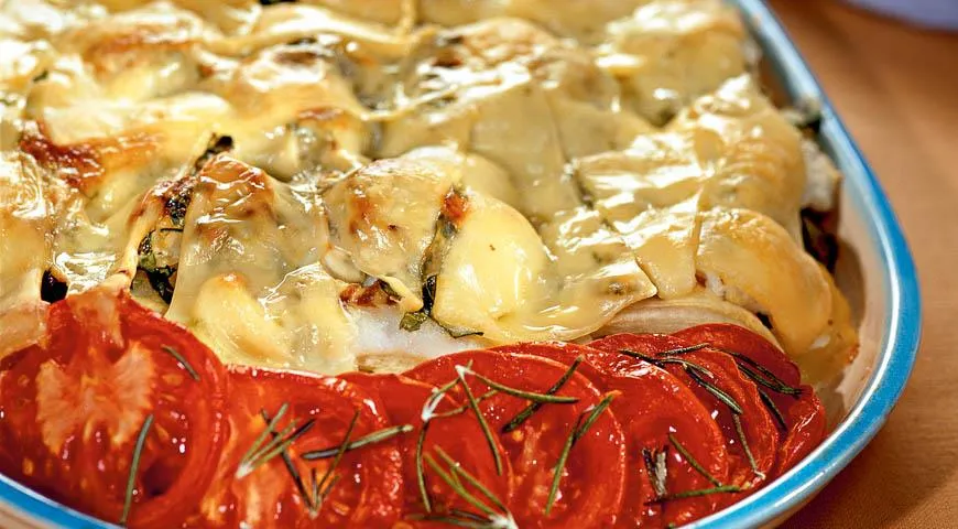 Апетитна рибно-овочева запіканка: покроковий рецепт з фото 1