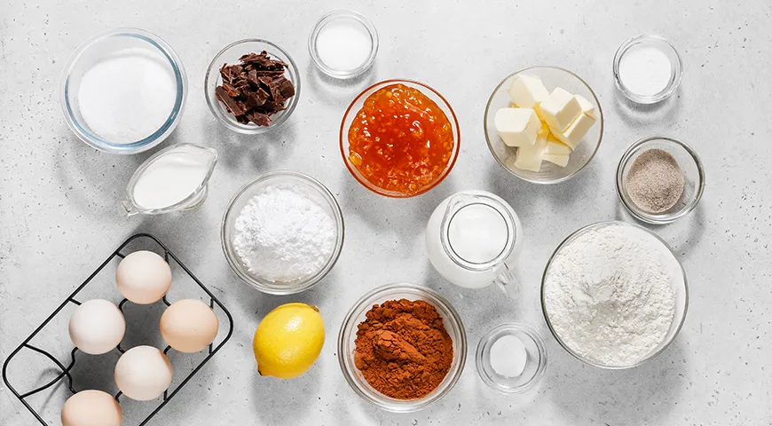 Ніжний шоколадний торт "Усмішка негра" на кефірі: покроковий рецепт з фото 2