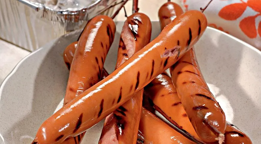 Соковиті сосиски з грибами: легкий рецепт із фотографіями 1