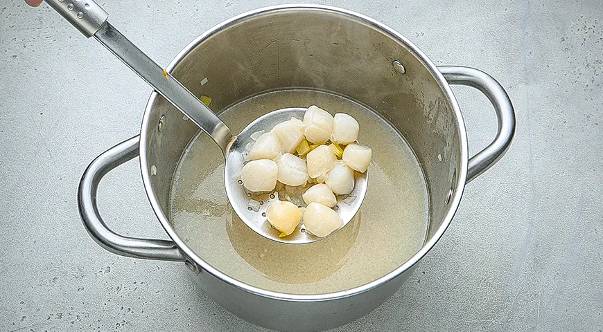 Биск із морепродуктів: Покроковий рецепт із фото. 729 ккал 4