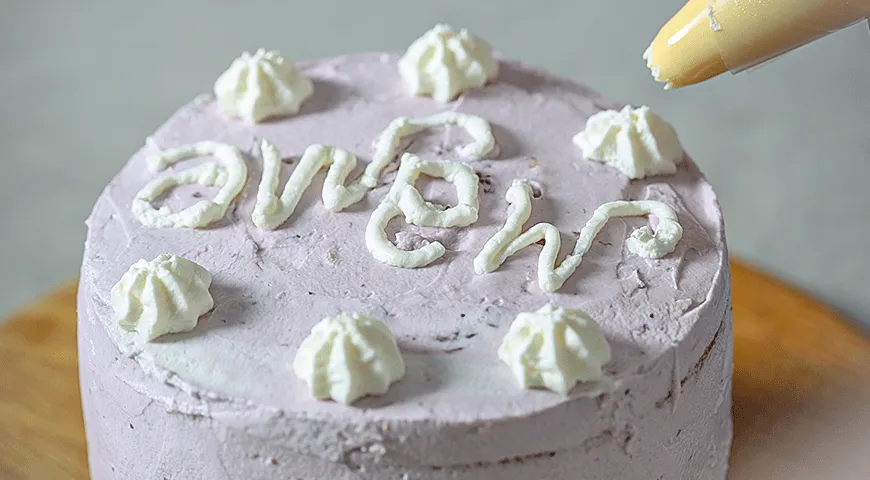 Бенто-торт «Для мами»: ніжний десерт з любов'ю, покроковий рецепт 7