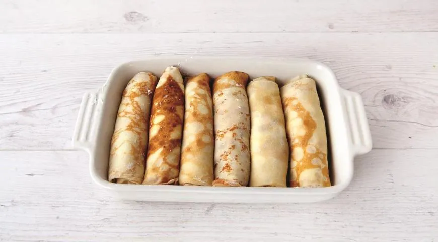 Запечені млинці: покроковий рецепт із фото 5